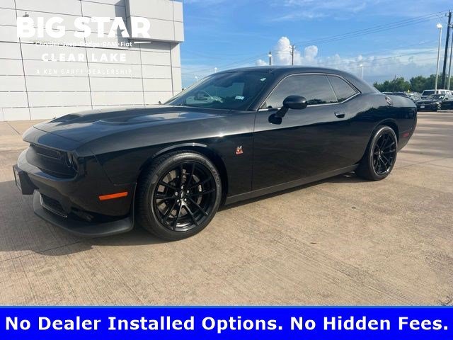 Used 2022 Pitch Black Clearcoat Dodge R/T Scat Pack image 1