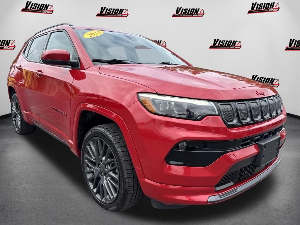 Used 2022 Red Jeep Limited image 3