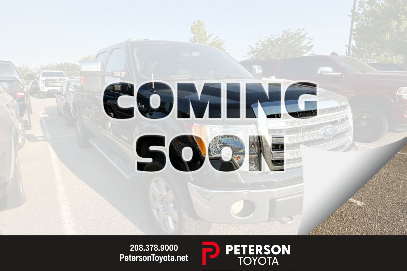 Used 2013 Black Ford Lariat image 1