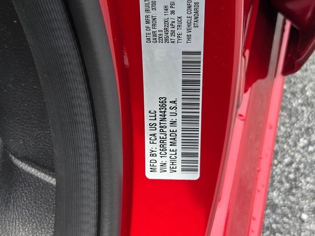 New 2026 Molten Red Pearl-Coat Exterior Paint RAM Laramie image 28