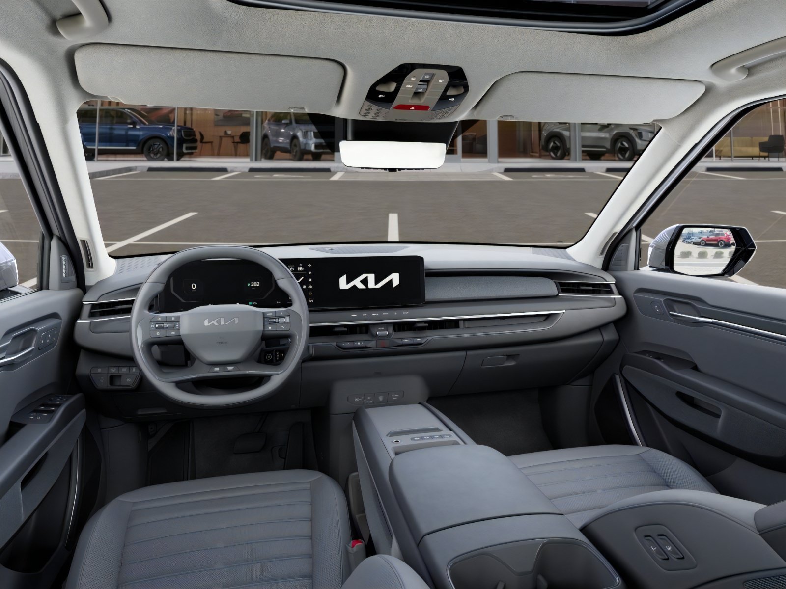 New 2026 Wolf Gray Kia Land AWD image 14