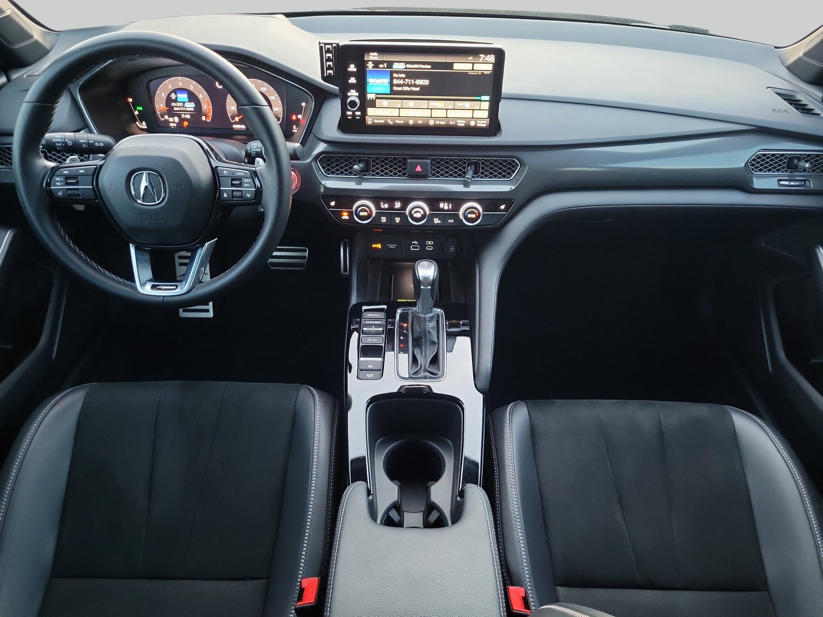 Used 2023 Majestic Black Pearl Acura A-Spec Tech Package image 12