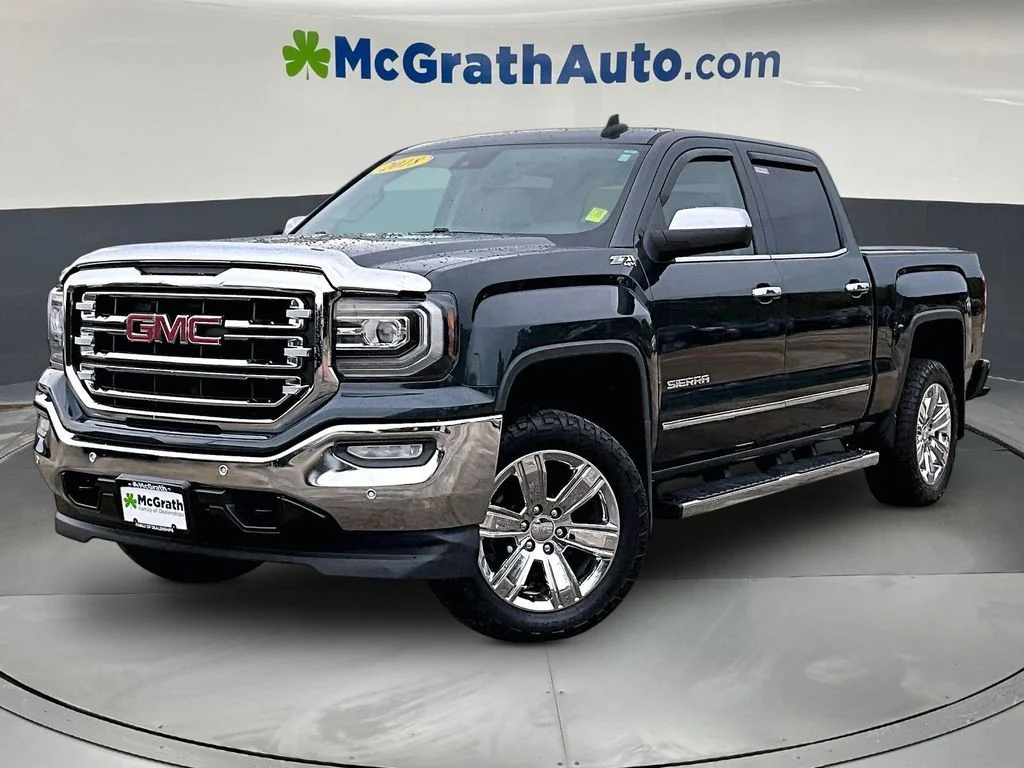Used 2018 Gray GMC SLT image 3