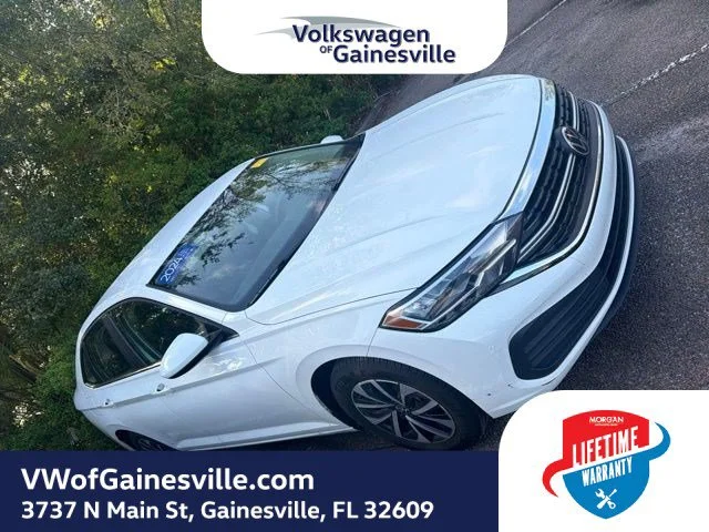 Certified Used 2024 Pure White Volkswagen S image 3
