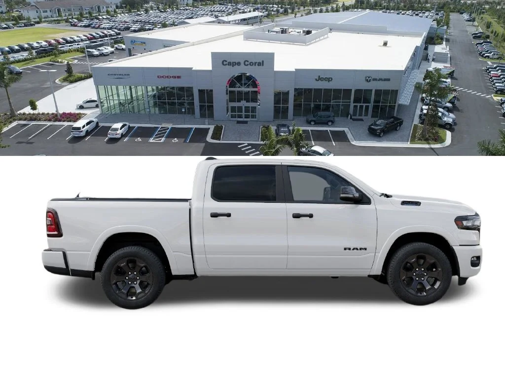 New 2027 Bright White Clear-Coat Exterior Paint RAM Big Horn/Lone Star image 23