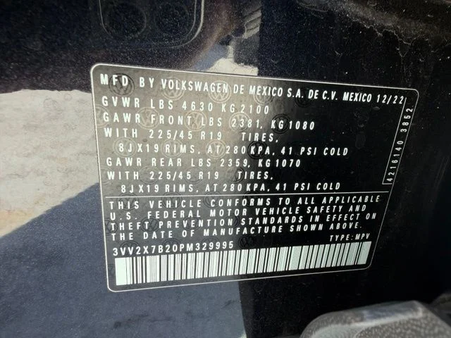 Certified Used 2023 Black Volkswagen 1.5T SEL image 32