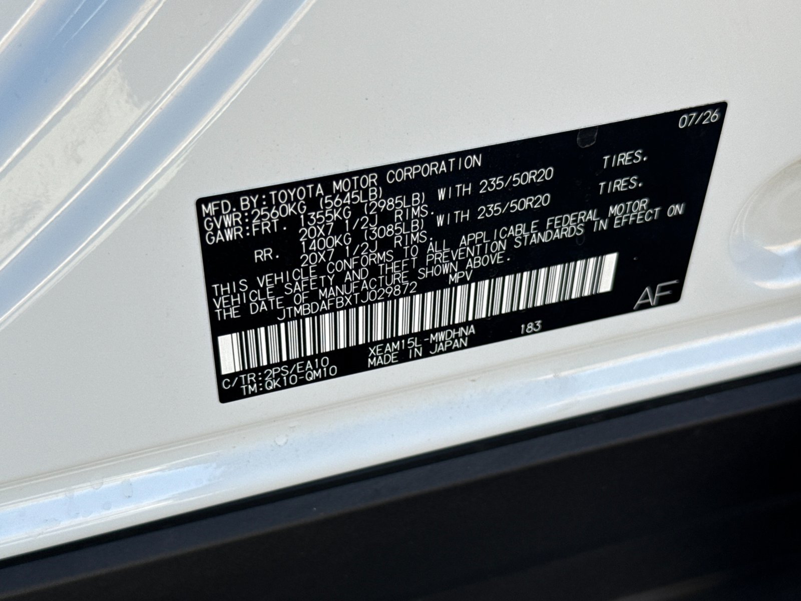 Used 2026 Beige Toyota Limited image 29