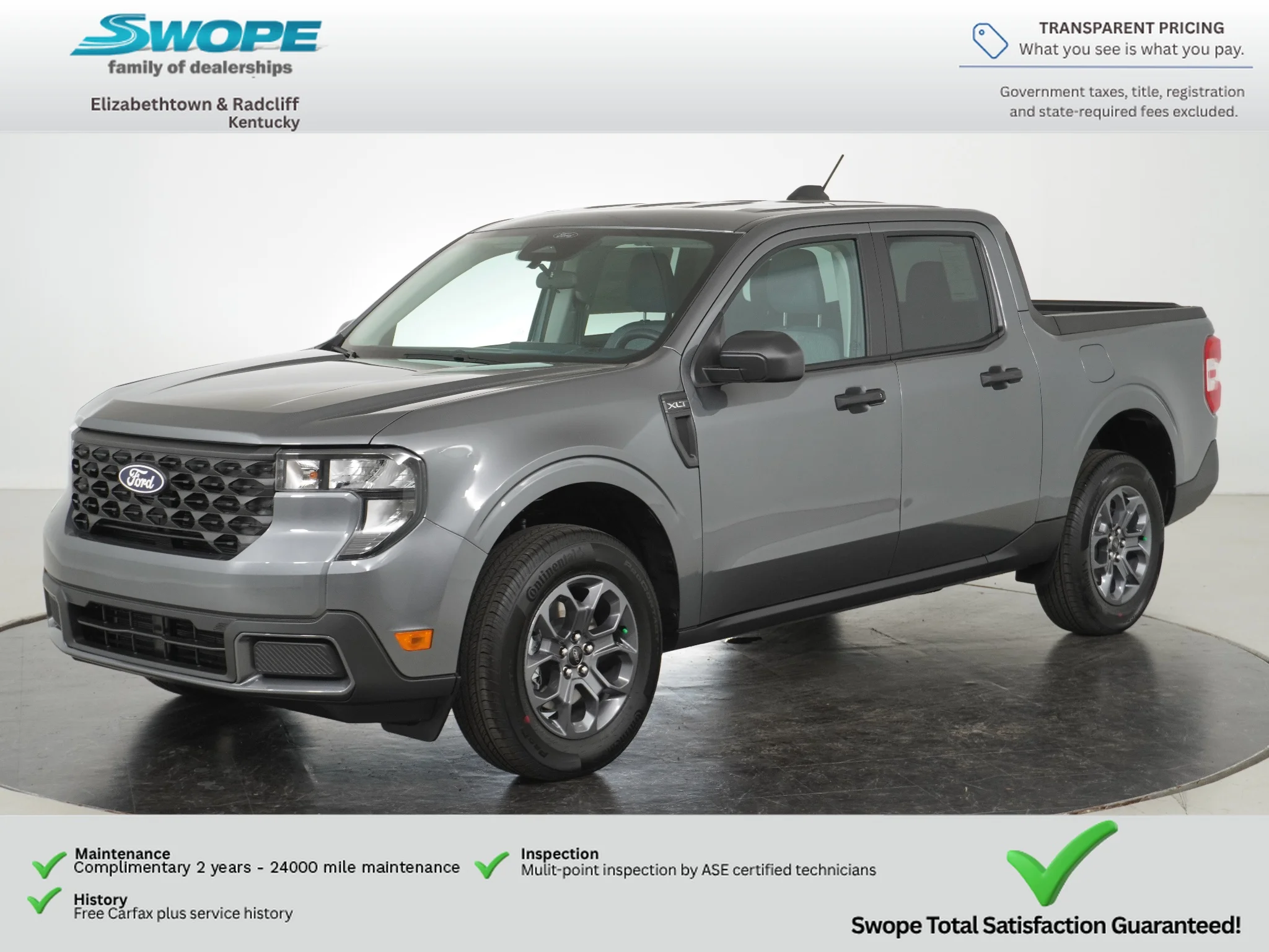 New 2026 Carbonized Gray Metallic Ford XLT image 7