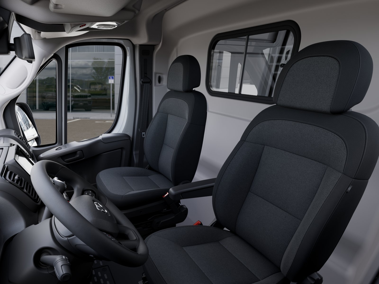 New 2026 Bright White Clearcoat RAM High Roof image 49