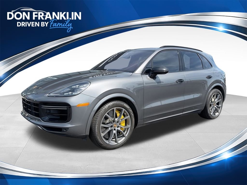 Used 2021 Gray Porsche Turbo S image 1