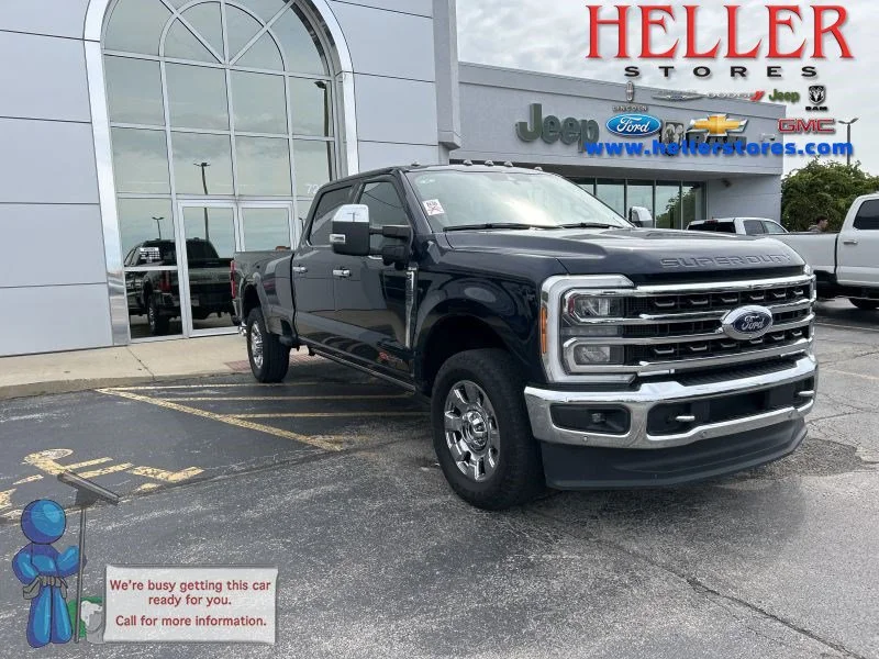 Used 2023 Antimatter Blue Metallic Ford King Ranch image 1