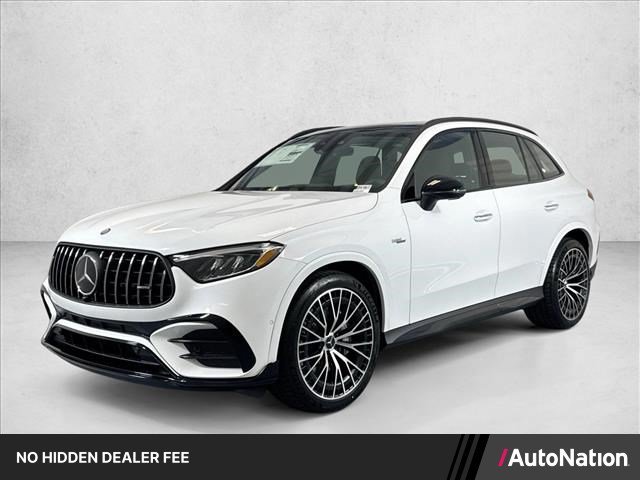 New 2026 MANUFAKTUR Moonlight White Metallic Mercedes-Benz AMG® GLC 43 image 30