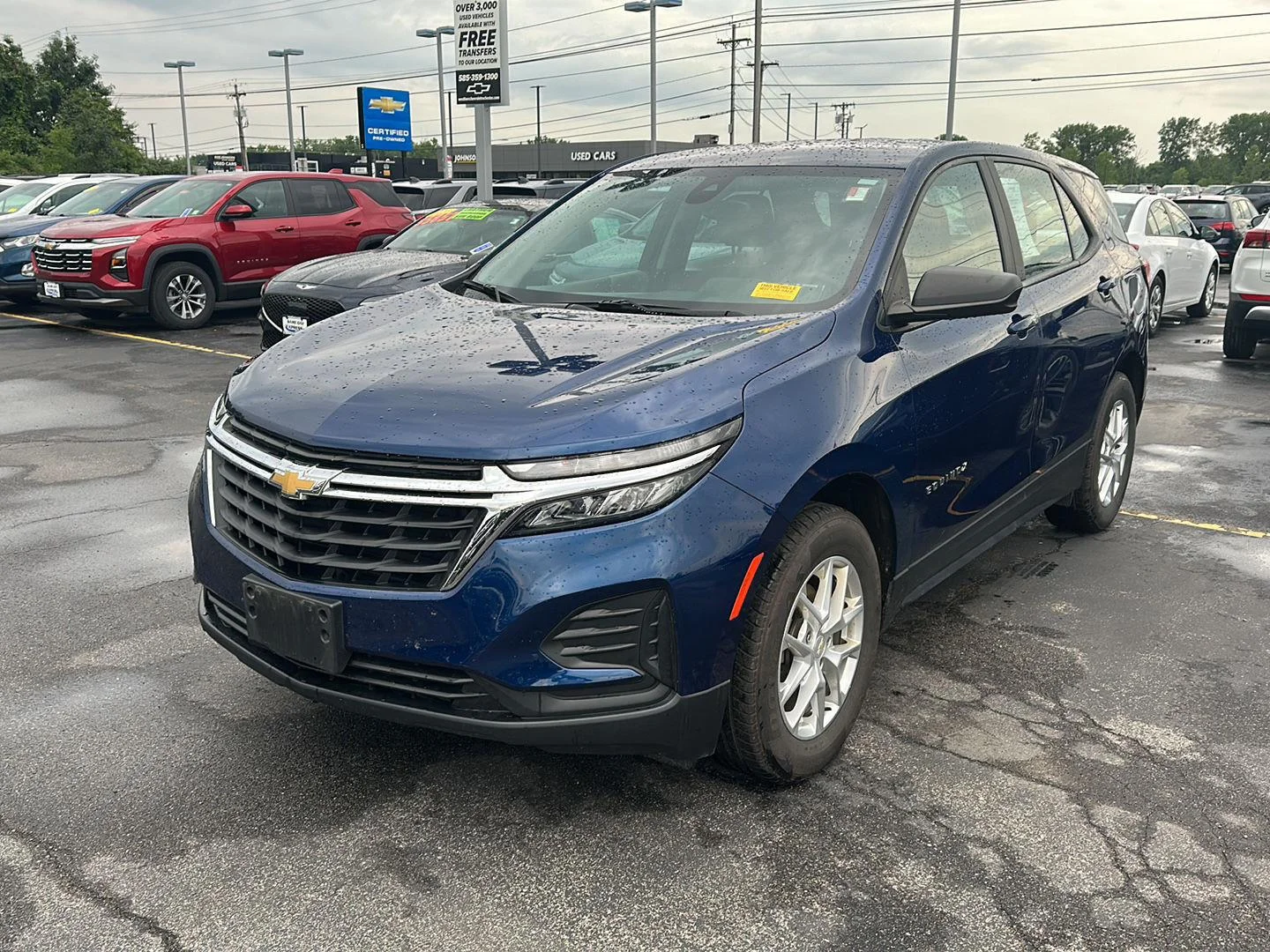 Used 2022 BLUE GLOW METALLIC Chevrolet LS image 5