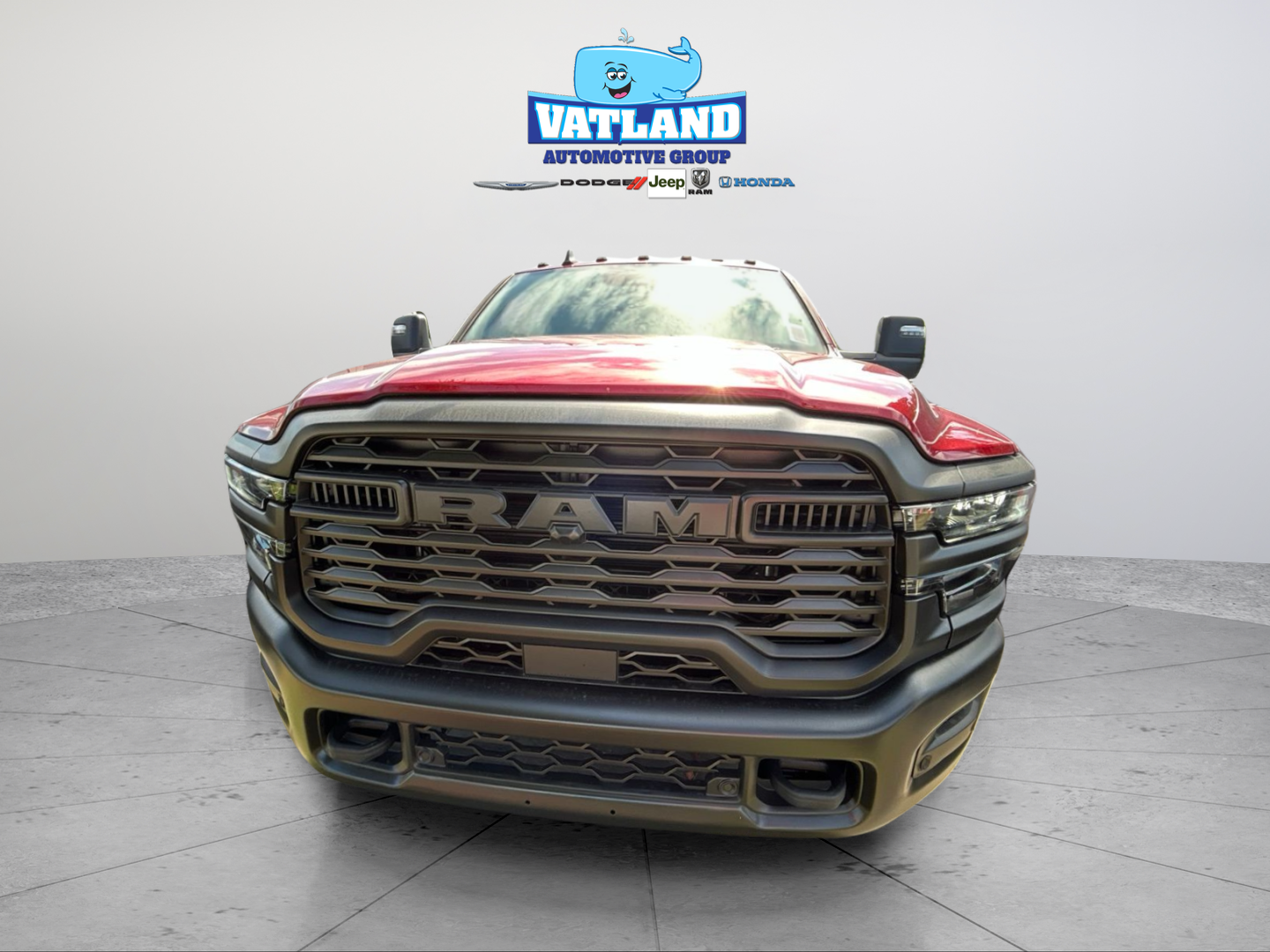 New 2026 Molten Red Pearl-Coat Exterior Paint RAM Tradesman image 8