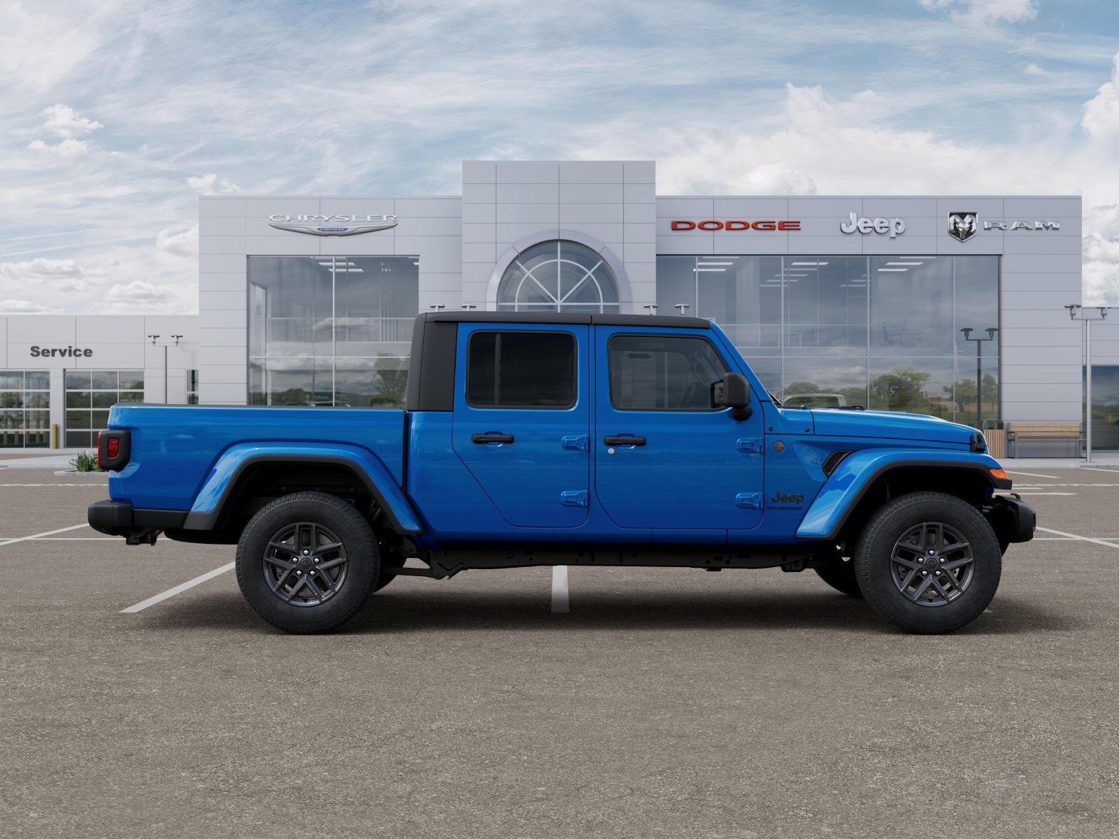 New 2025 Hydro Blue Pearlcoat Jeep Sport S image 48