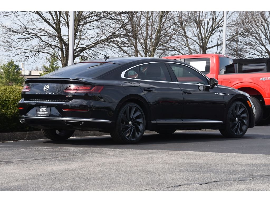 Used 2020 Deep Black Pearl Volkswagen SEL Premium R-Line image 4