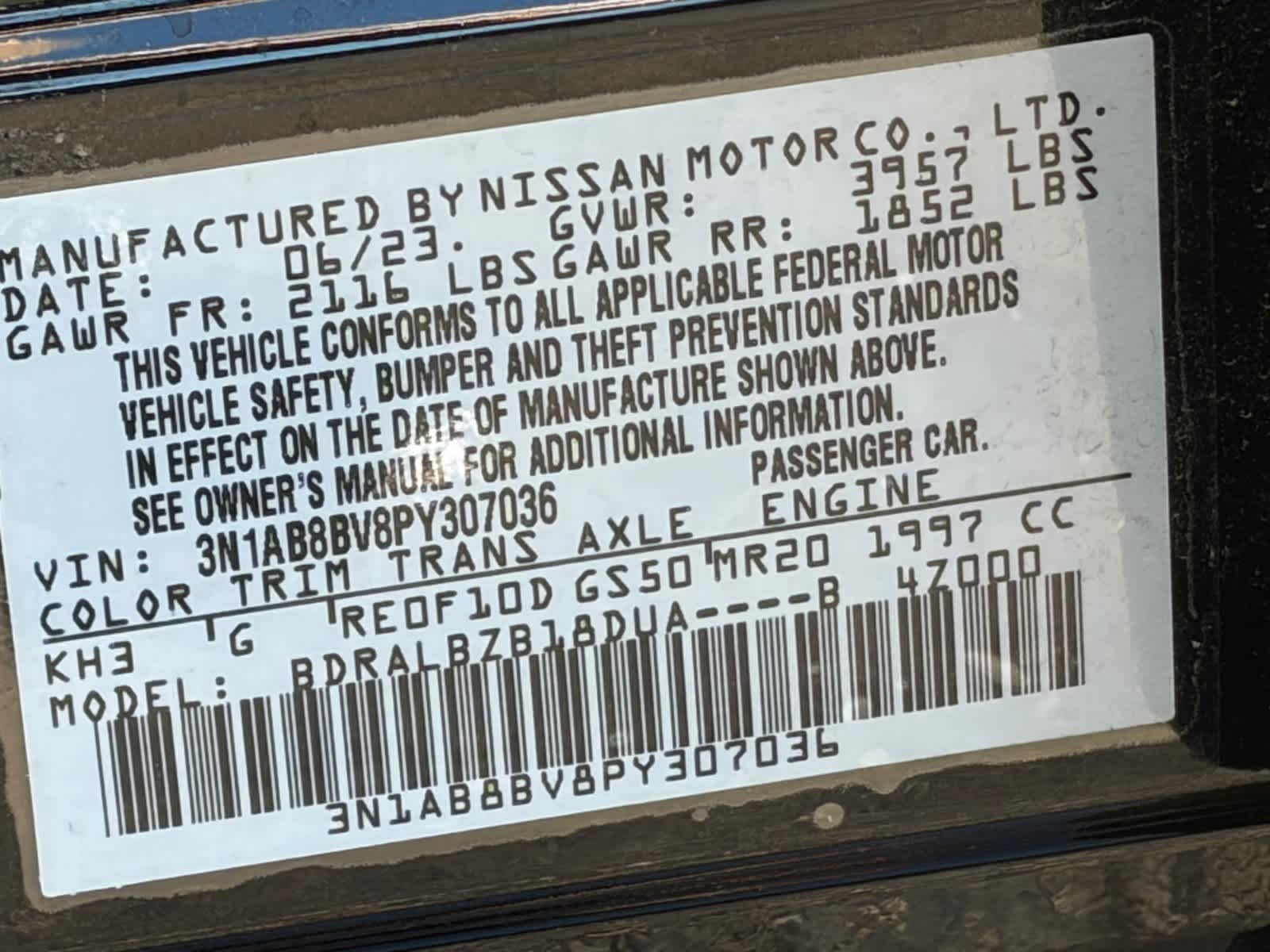 Certified Used 2023 Super Black Nissan S image 30