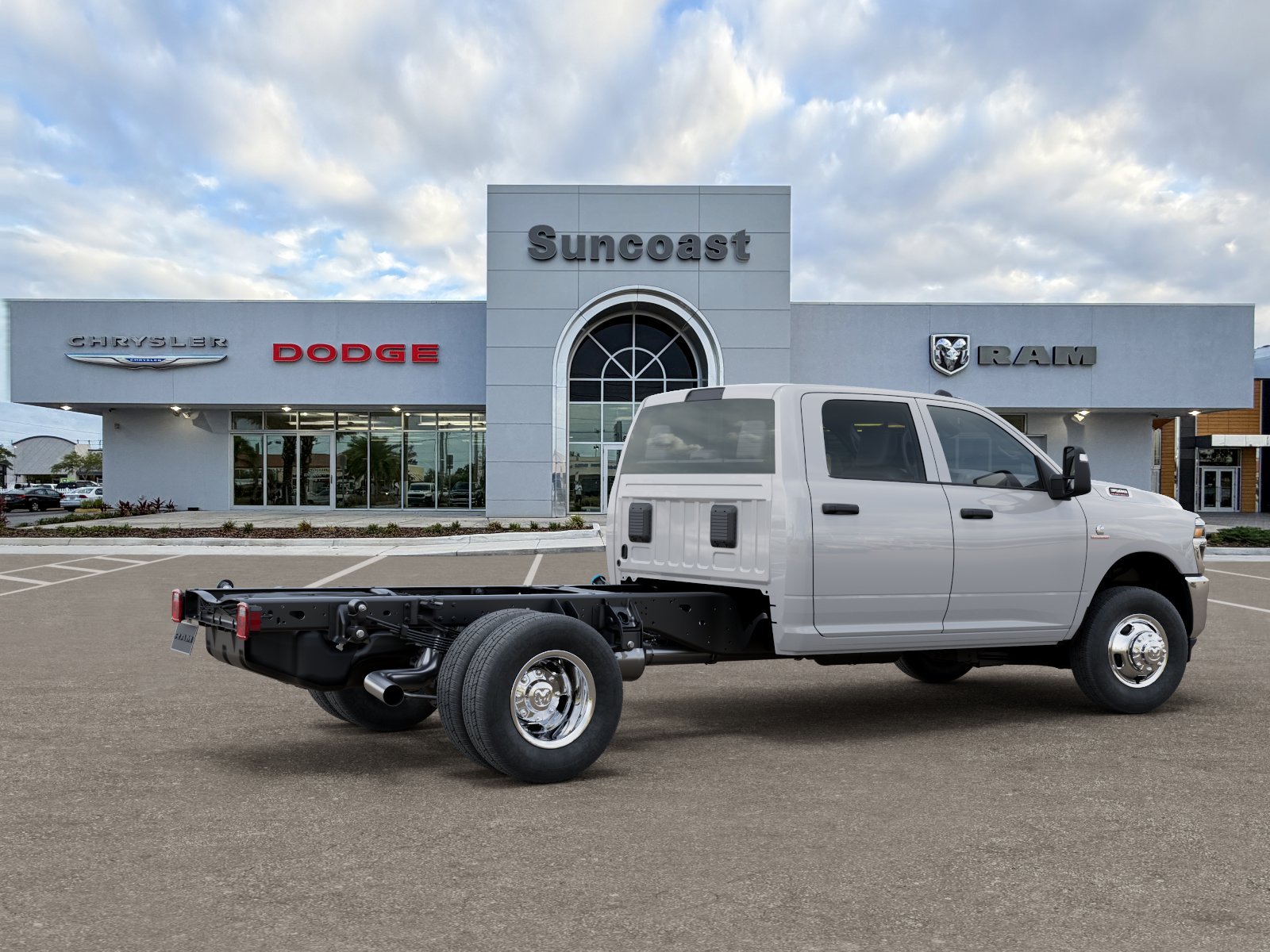 New 2026 Bright White Clear-Coat Exterior Paint RAM Tradesman image 4