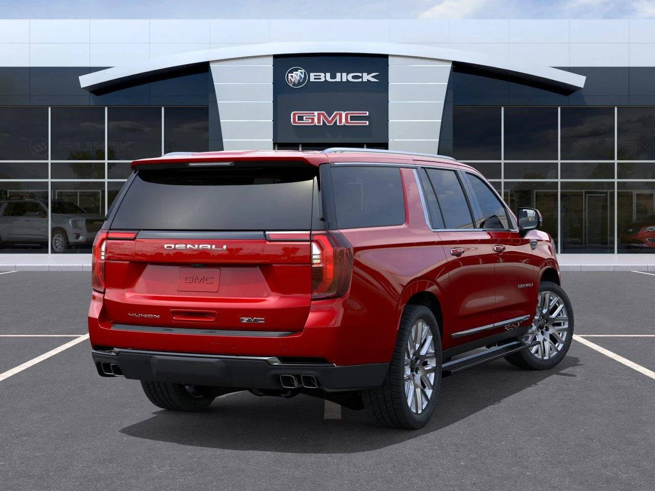 New 2026 Volcanic Red Tintcoat GMC Denali Ultimate image 4