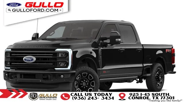 New 2026 Agate Black Metallic Ford Platinum image 1
