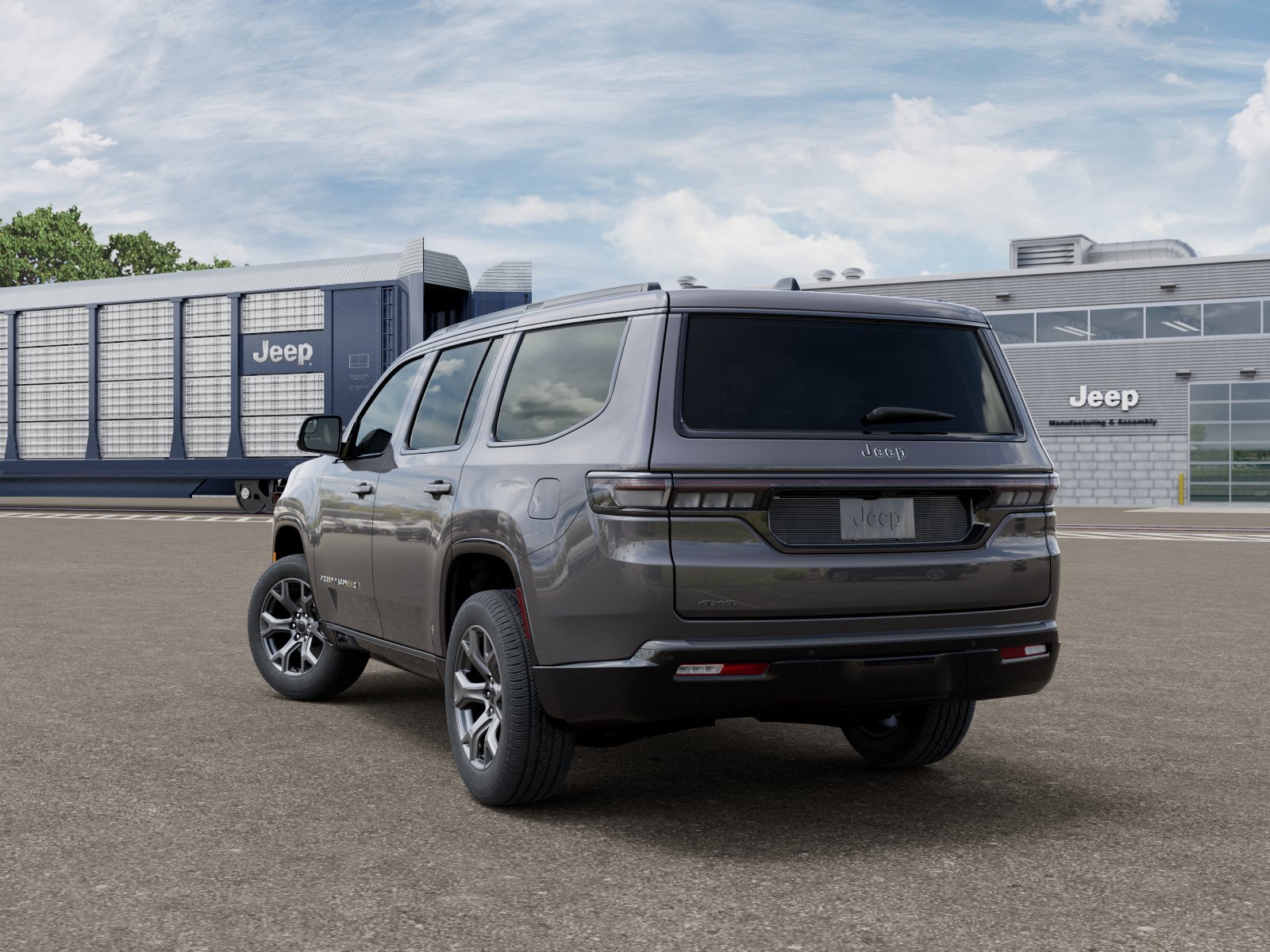 New 2026 Baltic-Gray Metallic Clear-Coat Exterior Paint Jeep  image 3