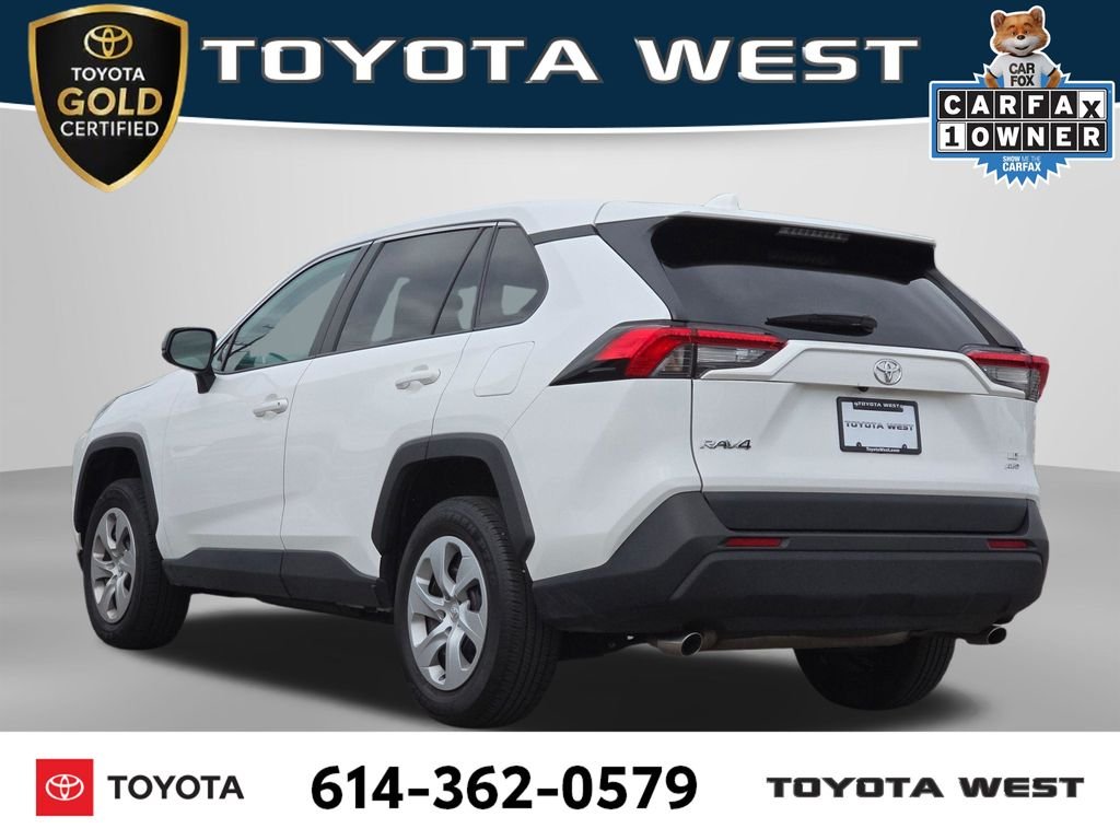 Certified Used 2025 White Toyota LE image 9
