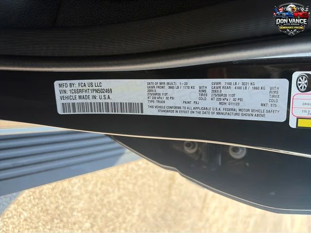 Used 2023 Black Ram Limited image 29