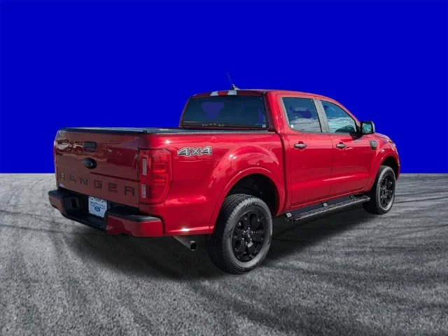 Certified Used 2021 Rapid Red Metallic Tinted Clearcoat Ford XLT image 4