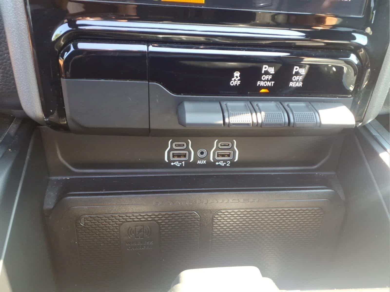 Used 2025 Bright White Clearcoat Ram Laramie image 24