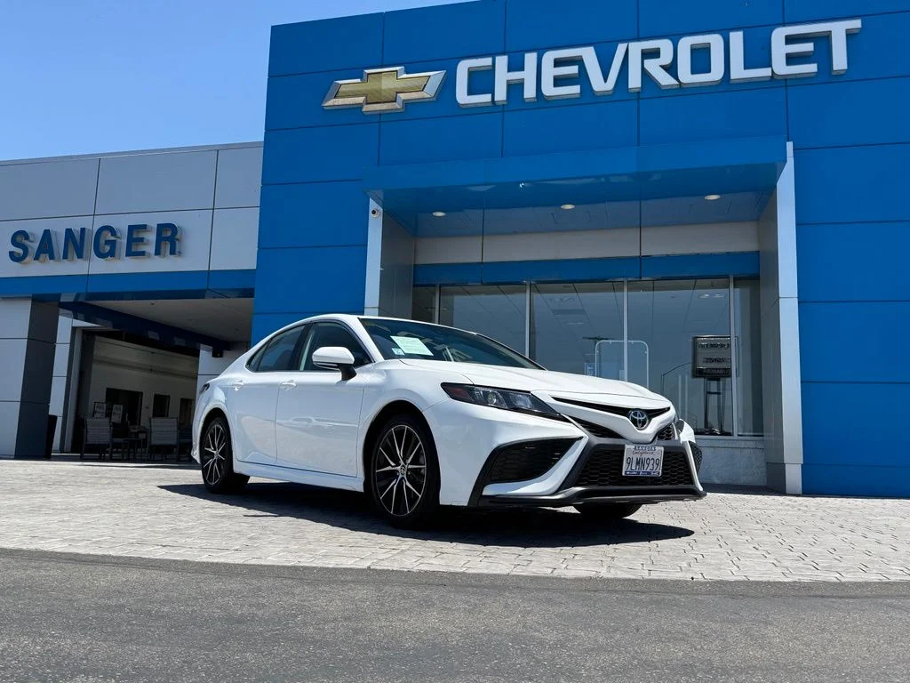 Used 2023 White Toyota SE image 2