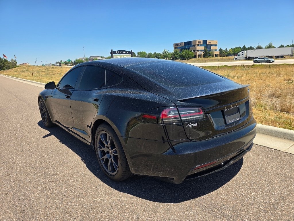 Used 2023 BLACK Tesla Plaid image 3