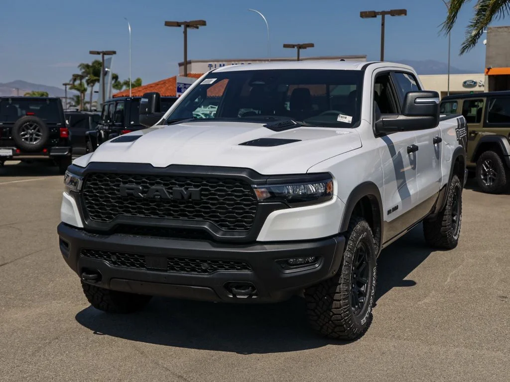 New 2026 Bright White Clear-Coat Exterior Paint RAM Rebel image 13