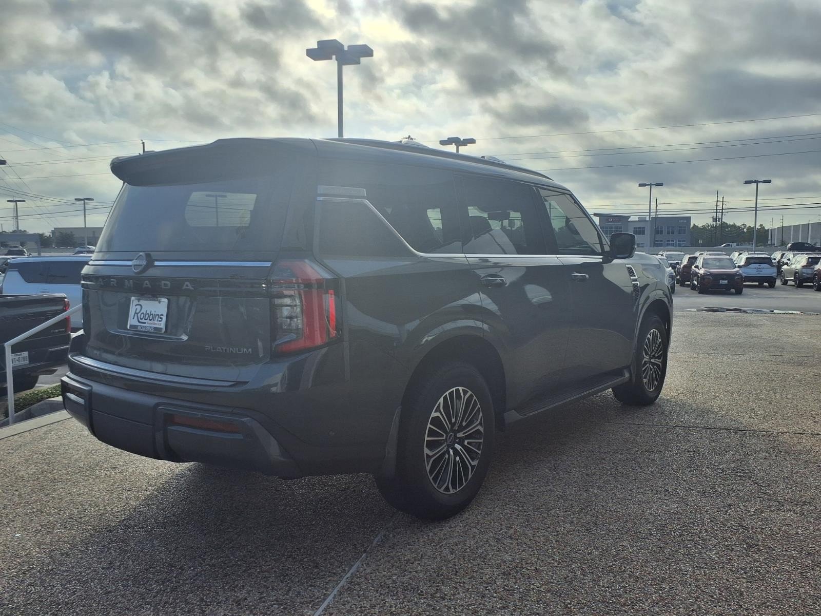 2026 Nissan Armada Platinum Gray at Robbins Nissan