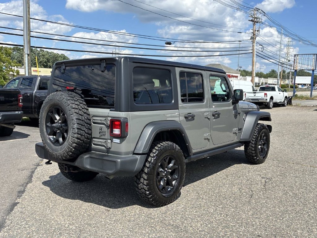 Certified Used 2022 Gray Jeep Unlimited Willys image 7