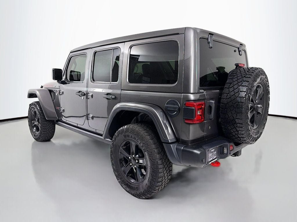 Used 2019 Granite Crystal Metallic Clearcoat Jeep Rubicon 4x4 image 5