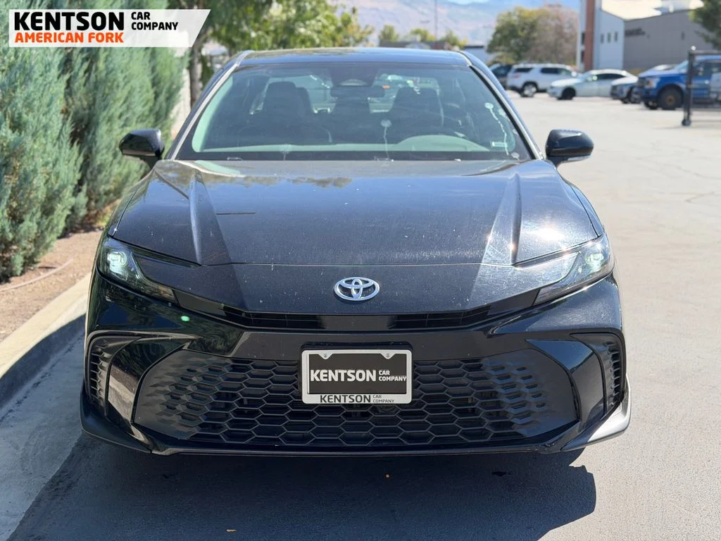 Used 2025 Black Toyota SE image 2