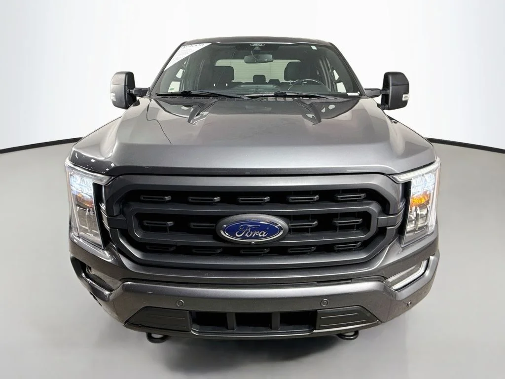Used 2021 Carbonized Gray Metallic Ford XLT image 9