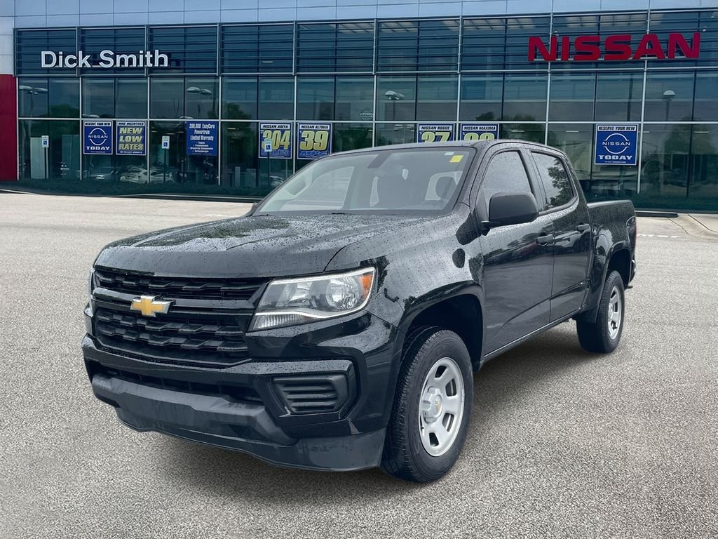 Used 2022 Black Chevrolet Work Truck image 3