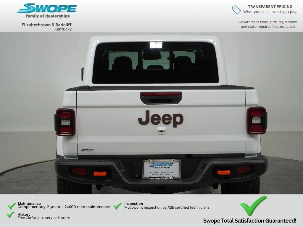 New 2026 Bright White Clear-Coat Exterior Paint Jeep Mojave image 4