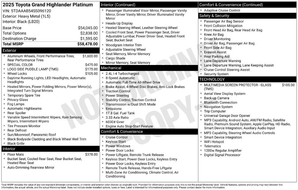Used 2025  Toyota Platinum image 6