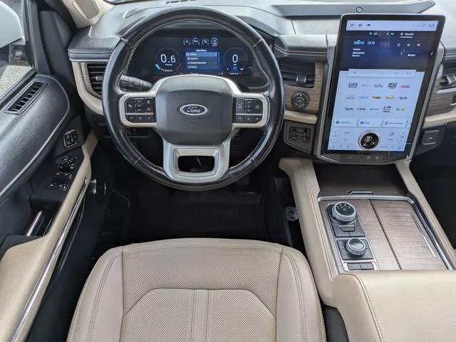 Certified Used 2022 White Metallic Ford Limited image 16