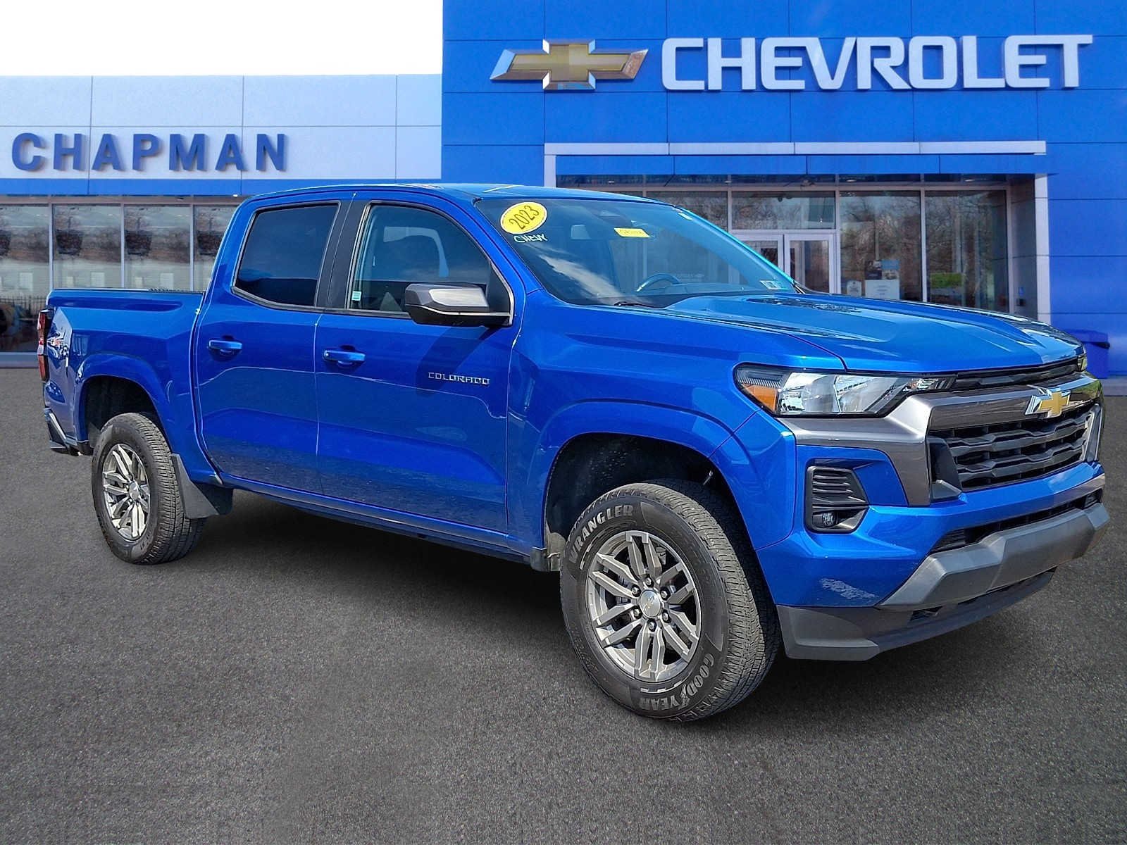 Used 2023 GLACIER BLUE METALLIC Chevrolet 4WD LT image 1