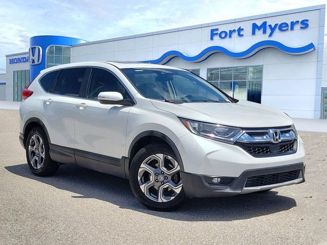 Used 2019 Platinum White Pearl Honda EX image 1