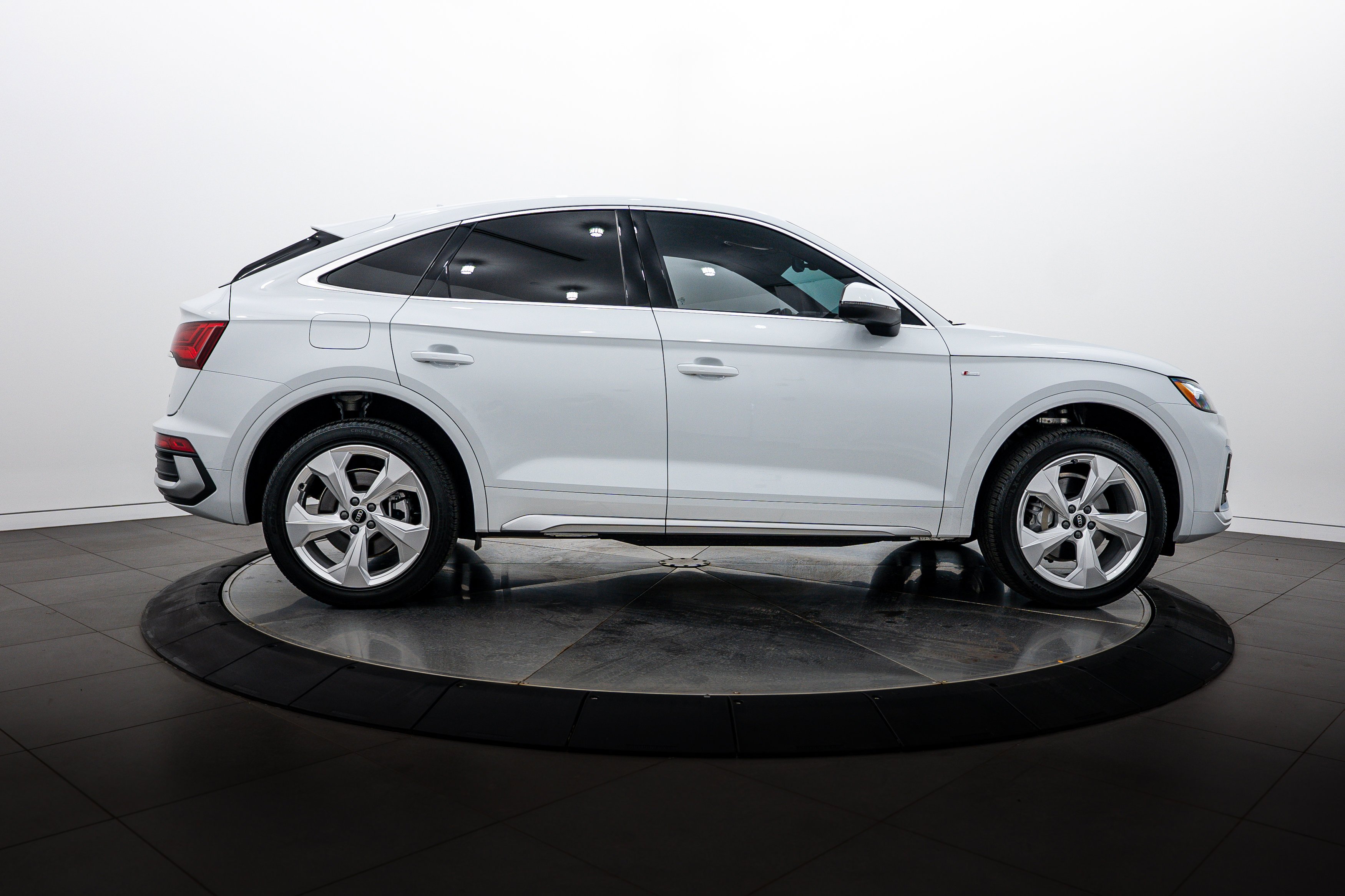 Certified Used 2024 Glacier White Metallic Audi S line Premium Plus image 3
