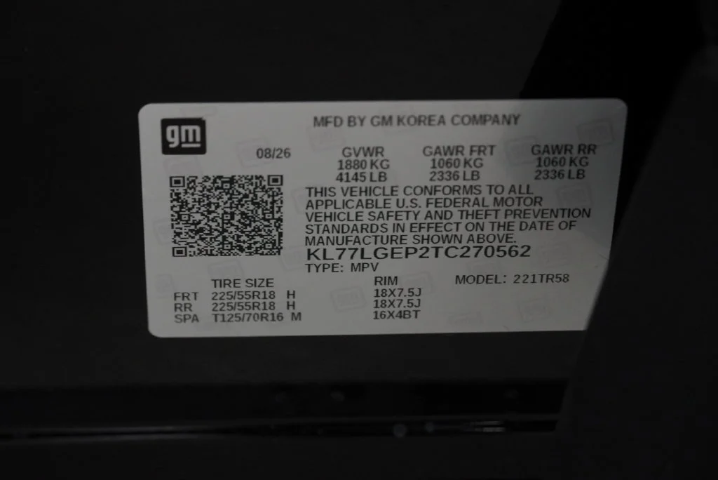 New 2026 Mosaic Black Metallic Chevrolet 1RS image 42