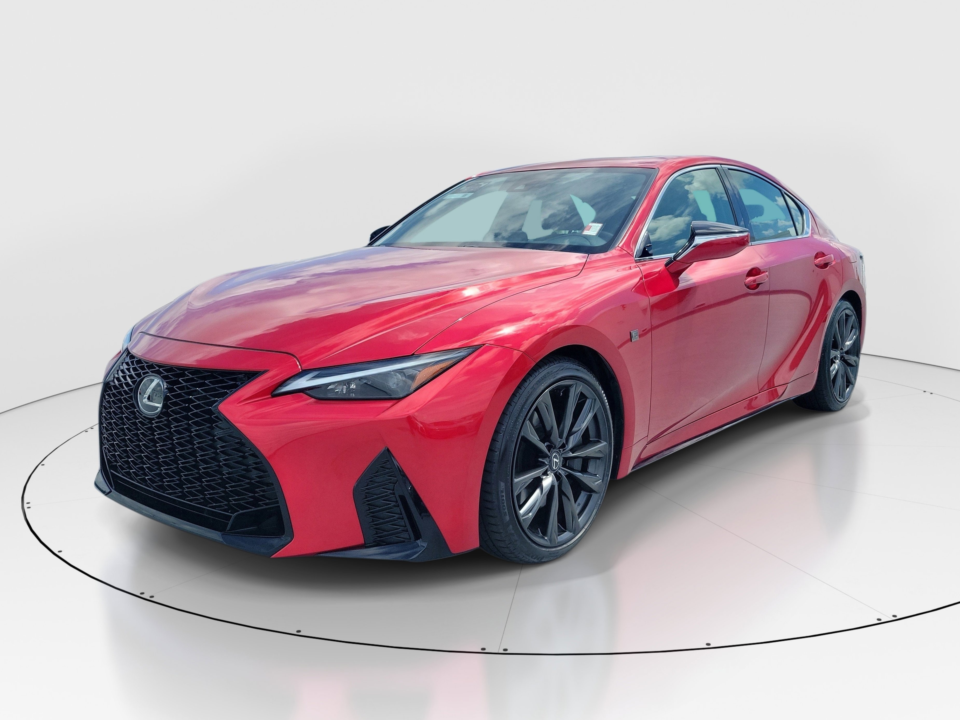 Certified Used 2025 Infra Red Lexus IS 350 F SPORT Design image 3