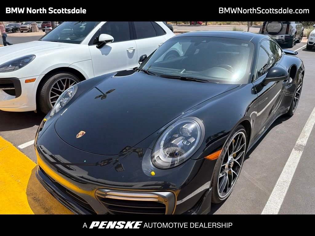 Used 2017 Racing Yellow Porsche Turbo image 1
