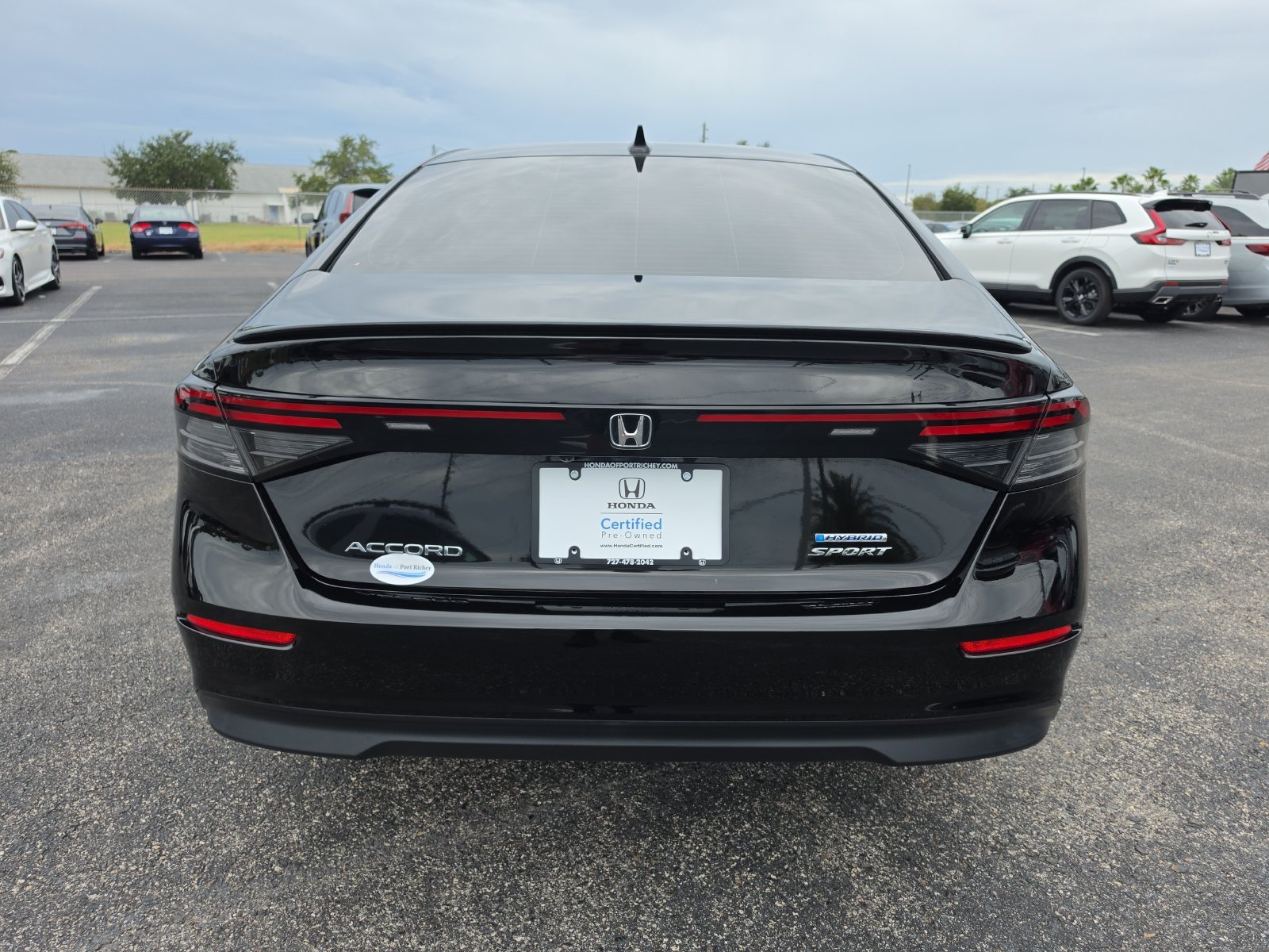 Certified Used 2023 Crystal Black Pearl Honda Sport image 5