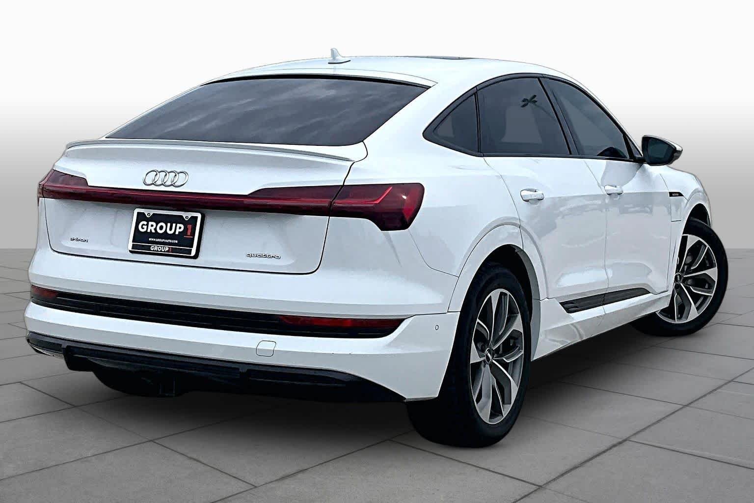 Used 2021 Glacier White Metallic Audi Premium Plus image 12