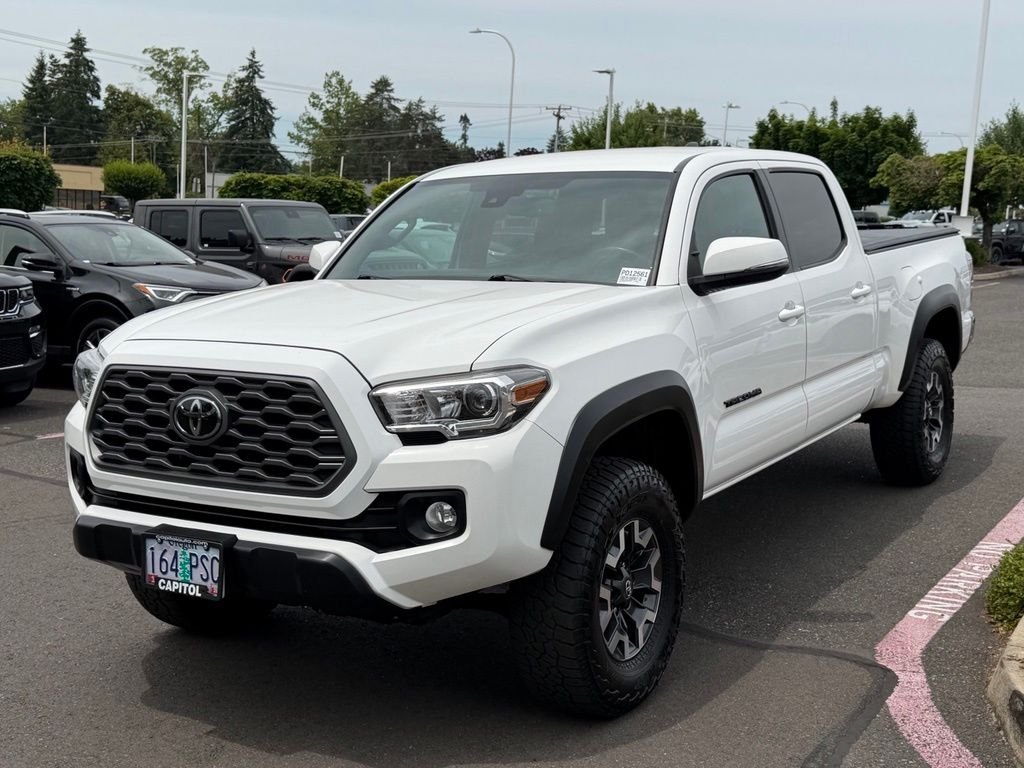 Used 2021 Super White Toyota TRD Off-Road image 3